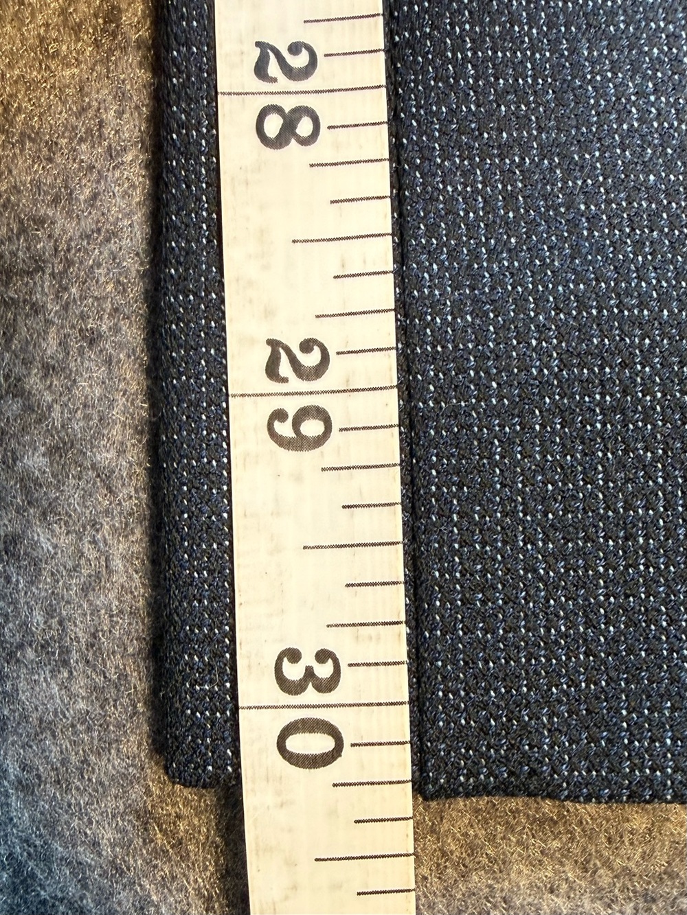 LOFT Petites Marisa Trouser Wide Leg Career Pants Navy Blue 8P Tailored - Picture 3 of 12